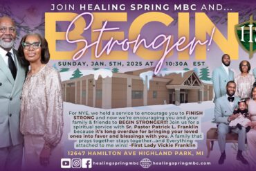 New Year’s Eve Bible Class Service
