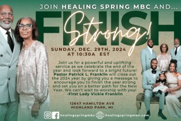 NYE with Healing Spring MBC