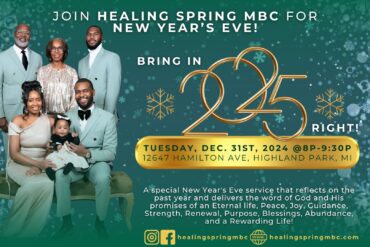 NYE with Healing Spring MBC