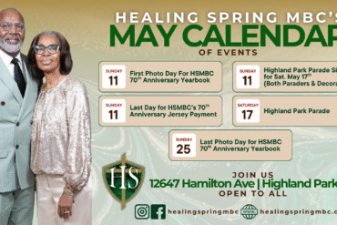 HELP! Healing Spring MBC Needs You!